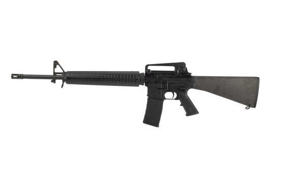 Colt 5.56 rifle with an A2 fixed stock